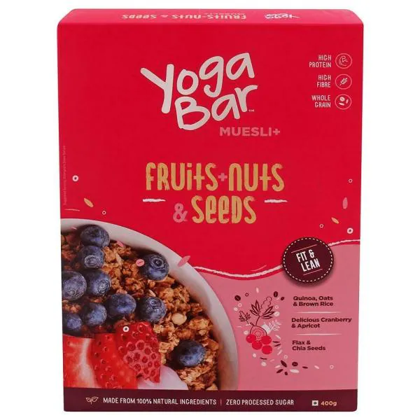 Yoga Bar Fruits Nuts & Seeds Muesli 400 g JioMart