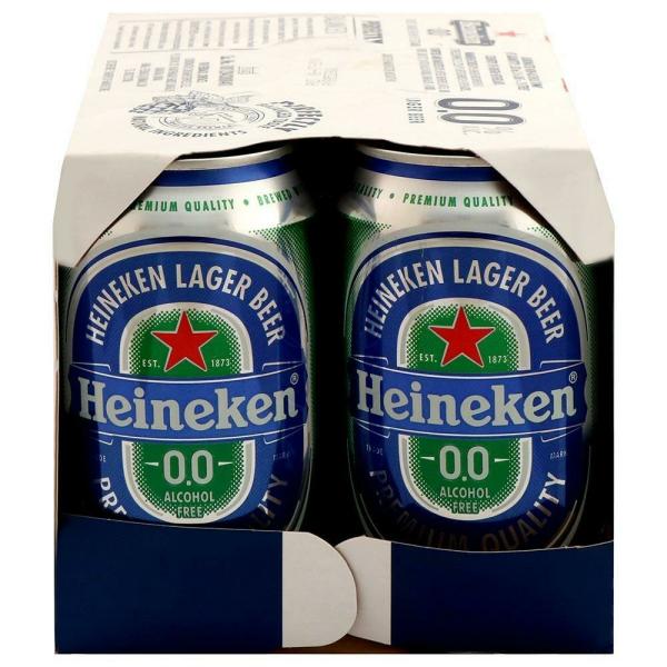 Heineken Non Alcoholic Beer 330 ml (Pack of 6) JioMart