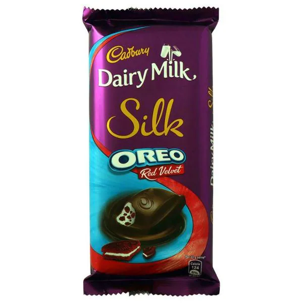 Cadbury Dairy Milk Silk Red Velvet Oreo Chocolate 130 g JioMart