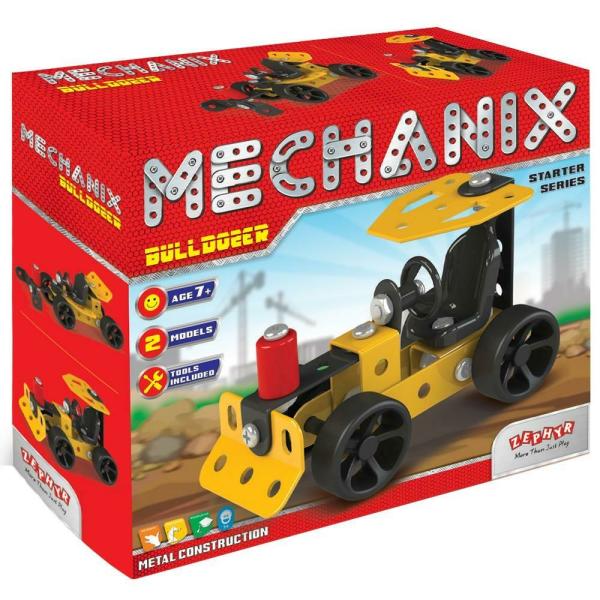 Mechanix Bulldozer Starter Series Metal Construction Toy (7+ Years