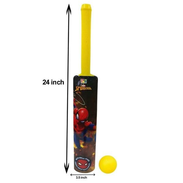 Itoys Marvel Spiderman Plastic Bat and Ball Set (3+ yrs) JioMart