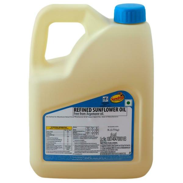 Sundrop SuperLite Advanced Refined Sunflower Oil 3 L JioMart