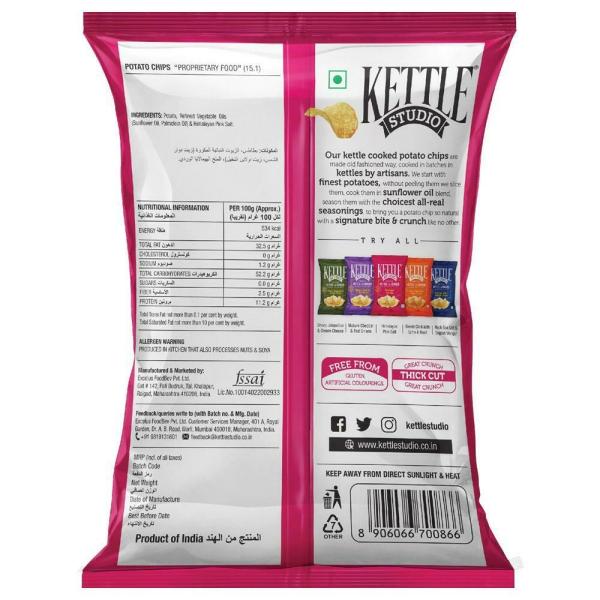 Kettle Studio Himalayan Pink Salt Gourmet Potato Chips 47 g JioMart