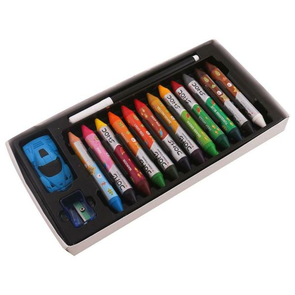 Doms Bi Colour Wax Crayons (24 Shades) JioMart