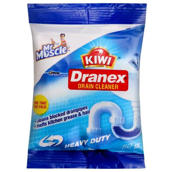 Mr Muscle Kiwi Dranex Drain Cleaner 50 g (Pack of 6) JioMart