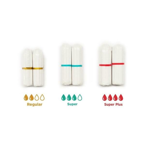 Pee Safe 100 Organic Cotton Biodegradable Tampons (Super) 16 pcs JioMart