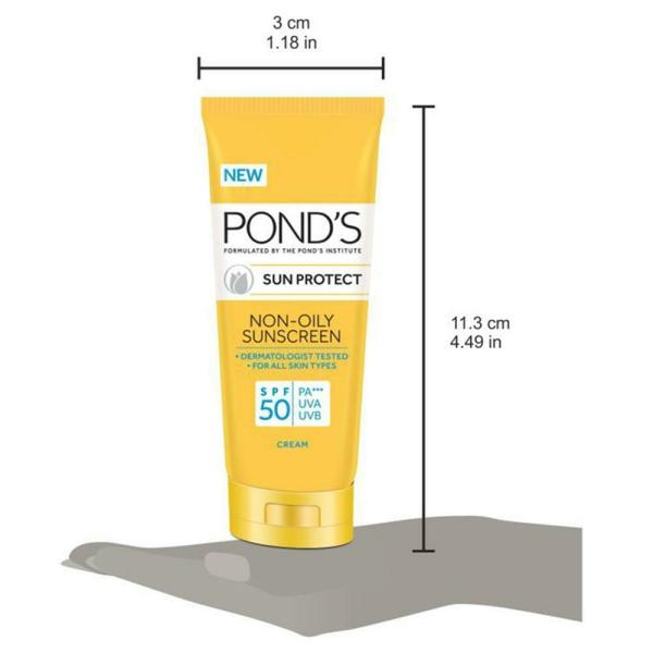 Ponds Sun Protect SPF 50 PA+++ NonOily Sunscreen Cream 35 g JioMart