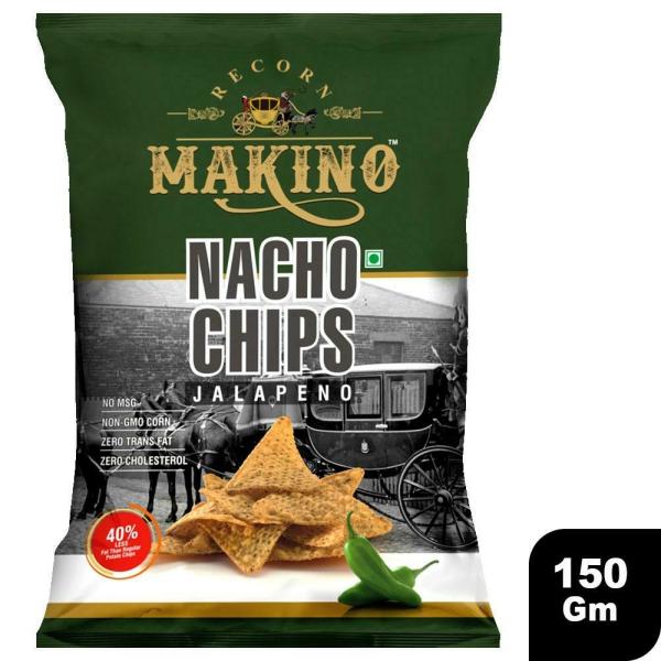 Makino Jalapeno Nacho Chips 150 g JioMart