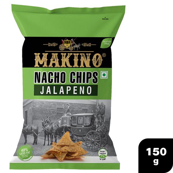 Makino Jalapeno Nacho Chips 150 g JioMart