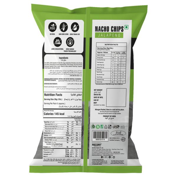 Makino Jalapeno Nacho Chips 150 g JioMart