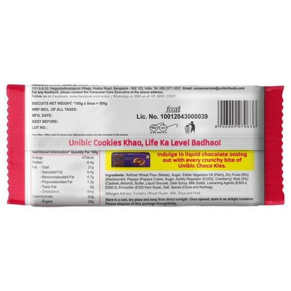 Unibic Fruit & Nut Cookies 500 g JioMart