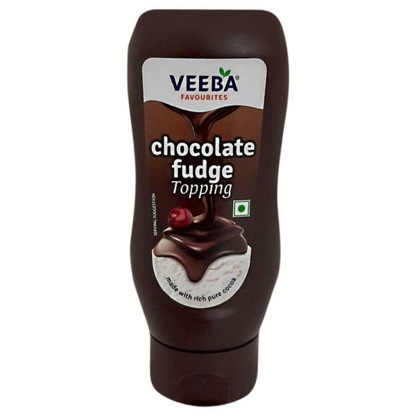 Veeba Chocolate Fudge Topping 380 g JioMart