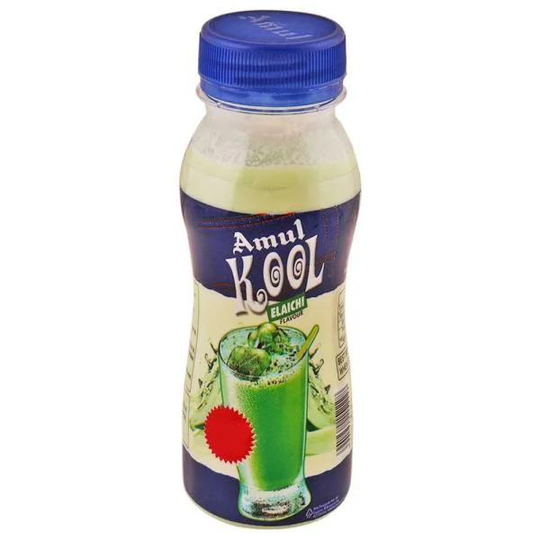 Amul Kool Elaichi Flavoured Milk 180 ml (Bottle) JioMart