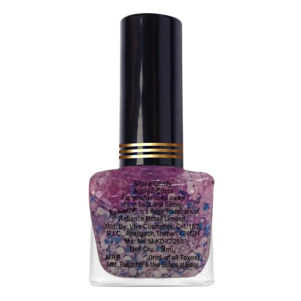 Glimmer Top Coat Nail Enamel, Cookie & Cream (198S) 9 ml JioMart