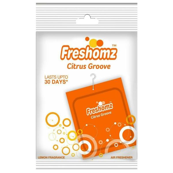 Freshomz Citrus Groove Air Freshener 10 g (Pouch) JioMart