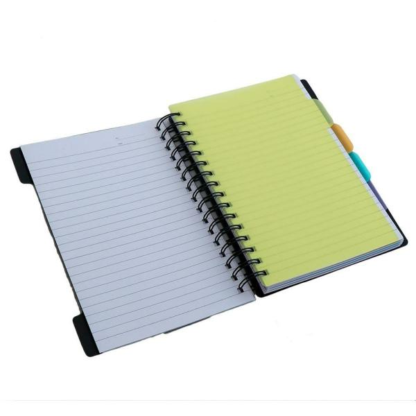 Camlin Premio Spiral Bind Single Line 5 Subject Notebook (300 pgs