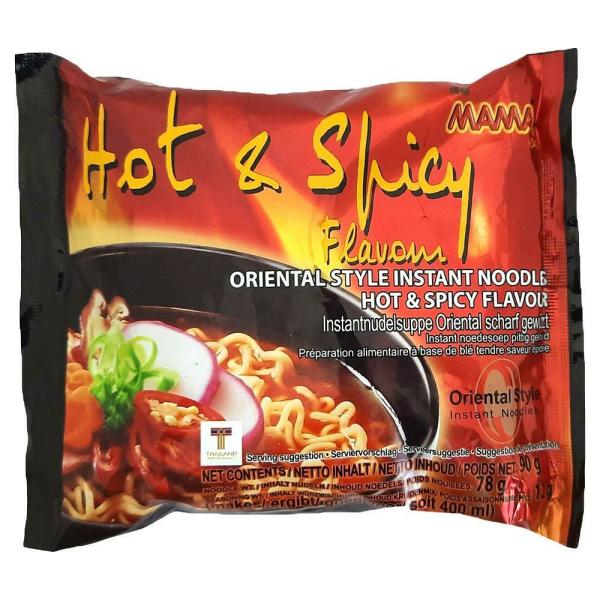 Mama Hot & Spicy Instant Noodles 90 g JioMart