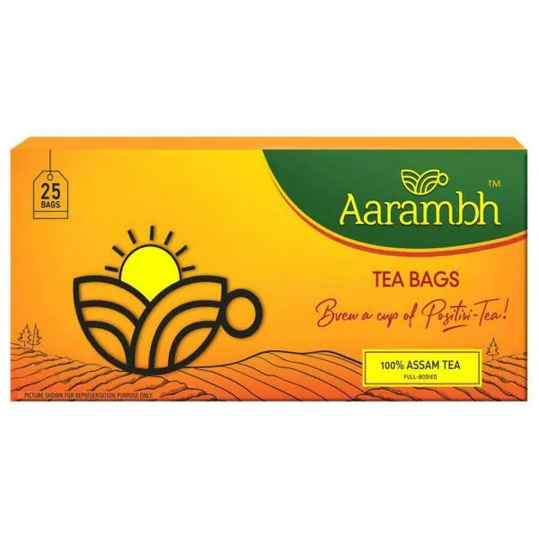 Aarambh 100 Assam Tea Bags 2 g (25 pcs) JioMart