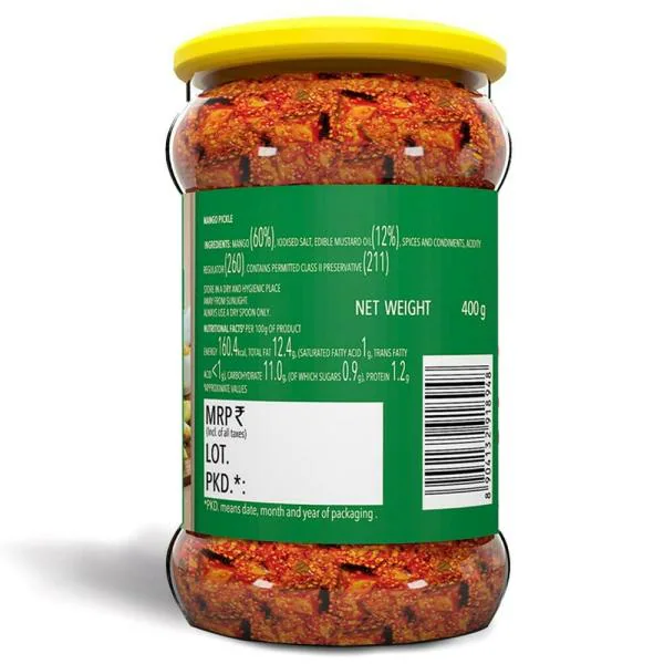 Desi Kitchen Punjabi Style Mango Pickle 400 g JioMart
