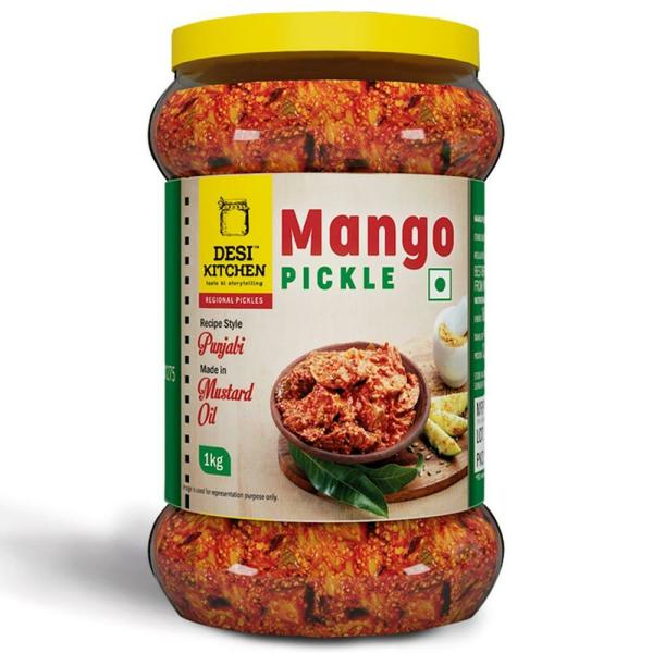 Desi Kitchen Punjabi Style Mango Pickle 1 kg JioMart