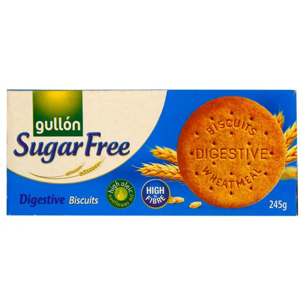 Gullon Sugar Free Wheatmeal Digestive Biscuits 245 g JioMart