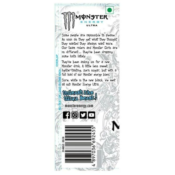 Monster Ultra Energy Drink 350 ml JioMart