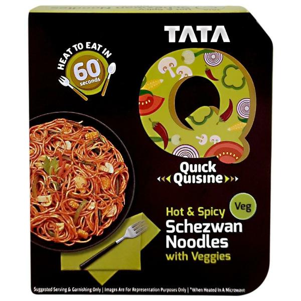 Tata Q Hot & Spicy Schezwan Noodles with Veggies 290 g JioMart
