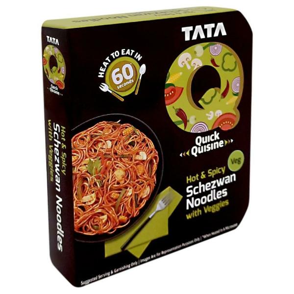 Tata Q Hot & Spicy Schezwan Noodles with Veggies 290 g JioMart