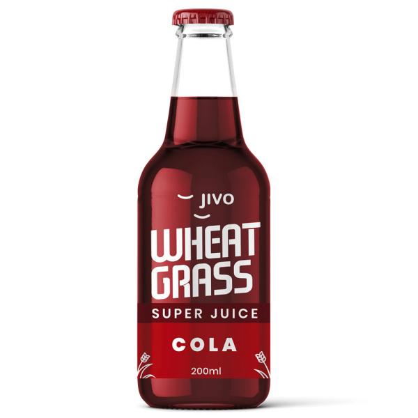 Jivo Wheat Grass Super Cola Juice 200 ml JioMart