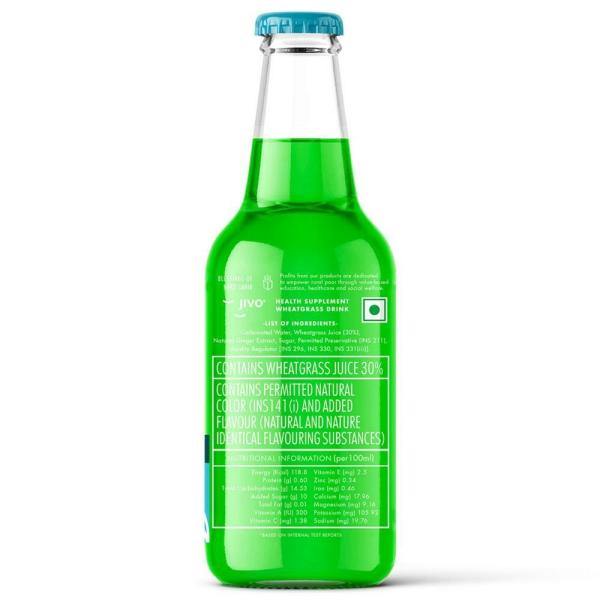 Jivo Healthy Wheatgrass Ginger Juice 200 ml JioMart