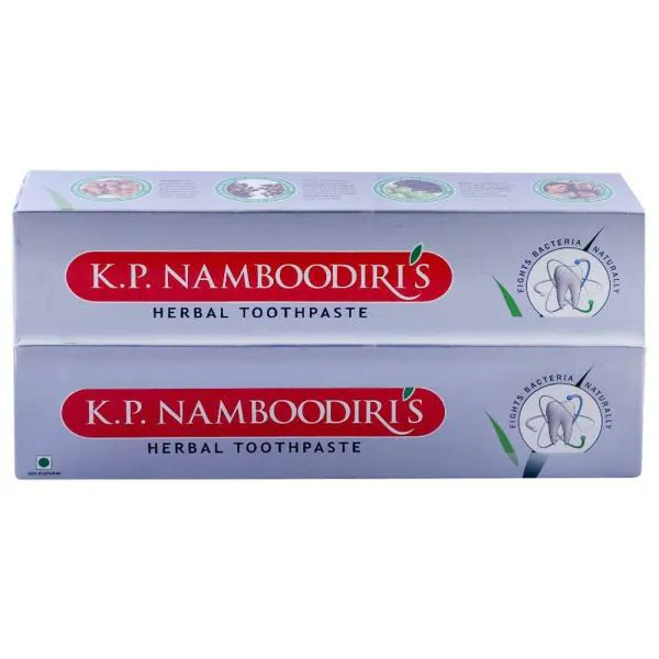 K.P. Namboodiri's Herbal Toothpaste 150 g (Pack of 2) JioMart