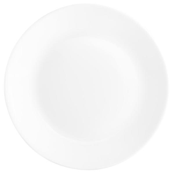 Cello Zarah Plain Milky White Opalware Quarter Plate 19 cm JioMart