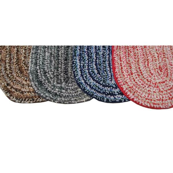 Home One Splash Oval Bath Mat 33x53 cm (Assorted Colours) JioMart