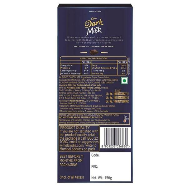 Cadbury Dairy Milk Chocolate 156 g JioMart