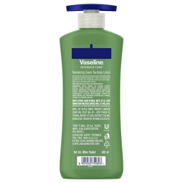 Vaseline Intensive Care Revitalizing Green Tea Body Lotion 400 ml JioMart