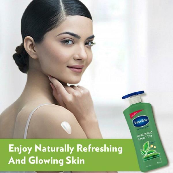 Vaseline Intensive Care Revitalizing Green Tea Body Lotion 400 ml JioMart