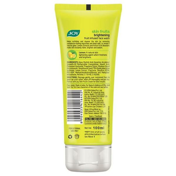 Joy Skin Fruit Brightening Face Wash 150 ml JioMart