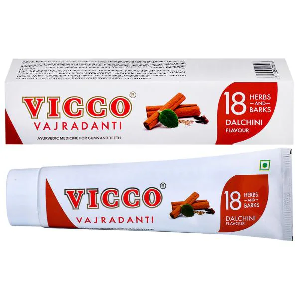 Vicco Vajradanti Dalchini/Cinnamon Flavor Toothpaste 160 g JioMart