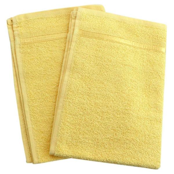 Story At Home Lime Yellow Cotton Hand Towel 40x60 cm (Set of 2) JioMart