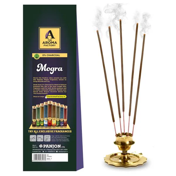 The Aroma Factory Mogra Incense Sticks 30 pcs JioMart