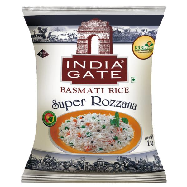 India Gate Super Rozzana Basmati Rice 1 kg JioMart