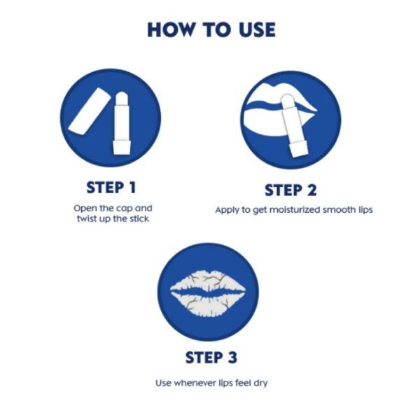 Nivea 24 hour Meltin Moisture Caring Lip Balm, Cherry Shine 4.8 g