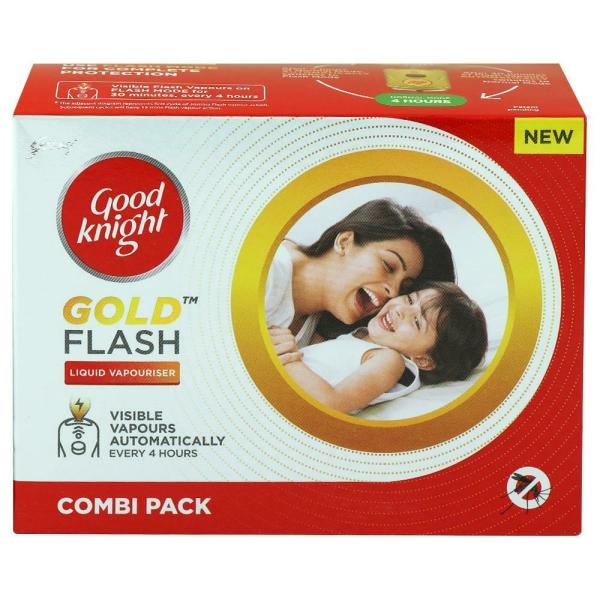 Good Knight Gold Flash Mosquito Repellent Machine + Refill 45 ml JioMart