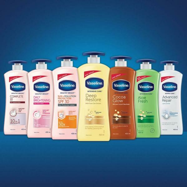 Vaseline Intensive Care Deep Restore Body Lotion with Pure Oat Extract