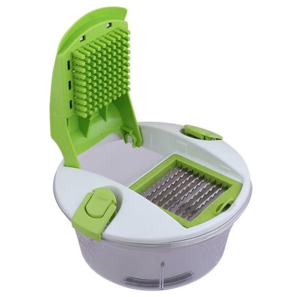 Floraware Fantastic Chipser 15 in 1 Green Vegetable Slicer/Juicer/Dicer