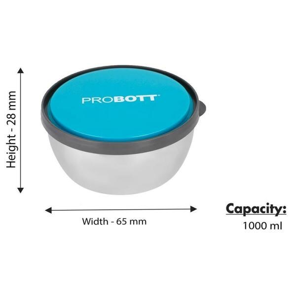 Probott Sky Blue Lunch Box 1 L (No. 6004) JioMart