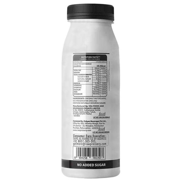 Raw Pressery Coconut Water 200 ml JioMart