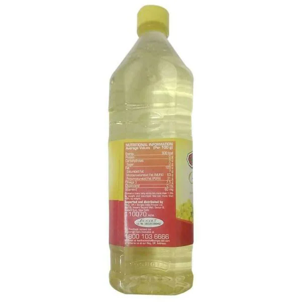 Non GMO Refined Canola Oil 1 L JioMart