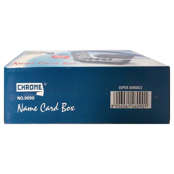 Chrome 9090 Grey And Black Plastic Name Card Box JioMart
