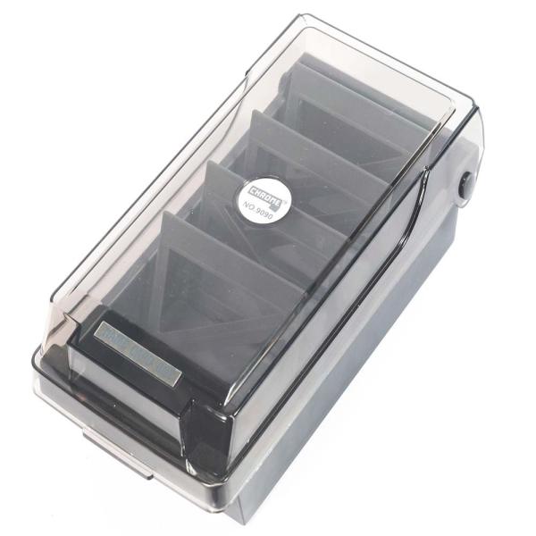 Chrome 9090 Grey And Black Plastic Name Card Box JioMart